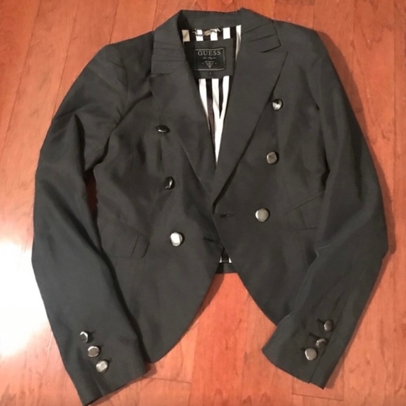 Guess black blazer Clearance